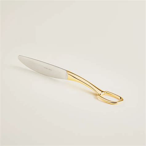 hermes attelage cutlery|Grand Attelage dinner knife .